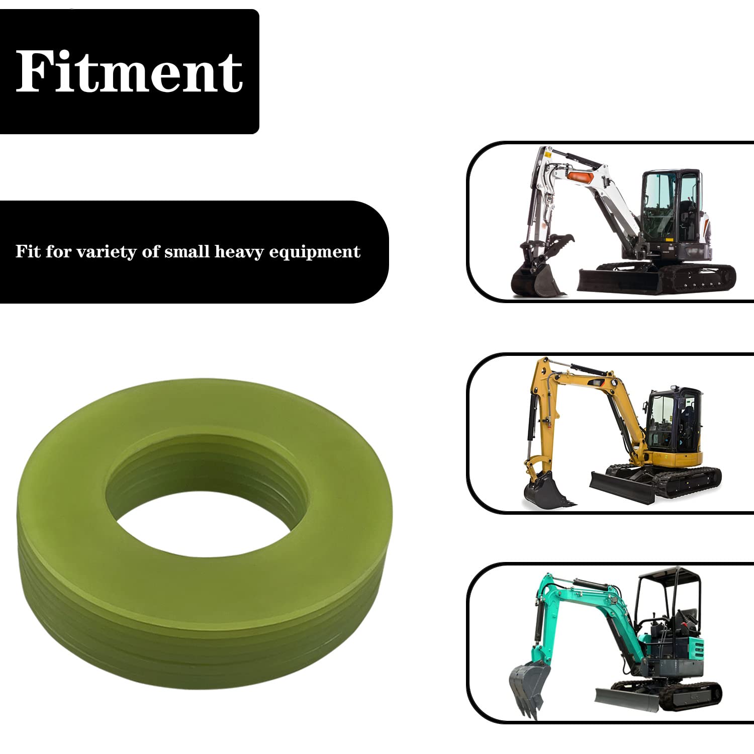 Amazon.com: GYUPTRK 8 x 35mm Bucket Pin Shim Kit for Excavator and